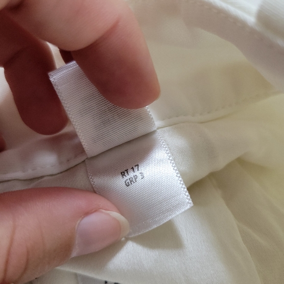 St. John collection Emma white pleated trousers pants 8 - Picture 6 of 6